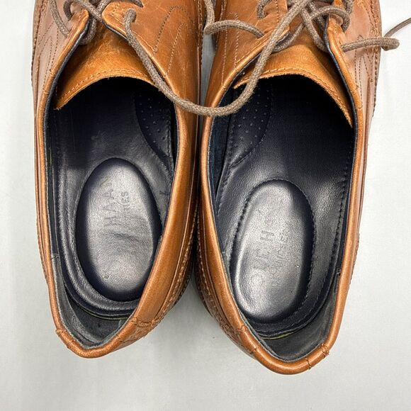 Cole Haan Grand OS Wing-Tip Oxfords Men\'s Leather Brown Shoes Size 11 M main image 10